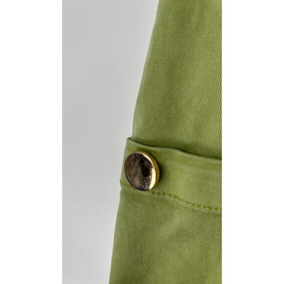 Soft Surroundings Womens Green Mara Vista Eyelet Lace Pockets Pull On Pants PM - Picture 7 of 13